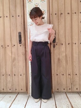 flowerさん（レディース・148cm）の春コーディネート