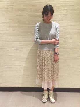 flowerさん（レディース・169cm）の春コーディネート