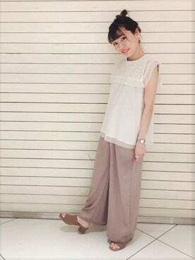 flowerさん（レディース・150cm）の春コーディネート