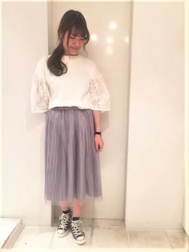 flowerさん（レディース・169cm）の春コーディネート