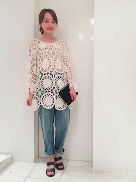 flowerさん（レディース・153cm）の春コーディネート