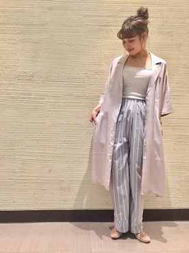 flowerさん（レディース・158cm）の春コーディネート