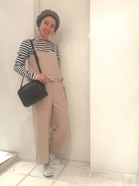 flowerさん（レディース・162cm）の春コーディネート