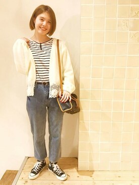 flowerさん（レディース・165cm）の春コーディネート