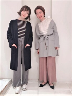 flowerさん（レディース・158cm）の春コーディネート