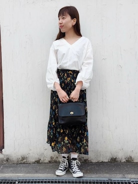 flowerさん（レディース・158cm）の春コーディネート