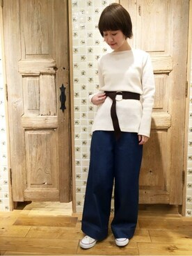 flowerさん（レディース・162cm）の春コーディネート