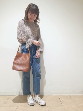 flowerさん（レディース・162cm）の春コーディネート