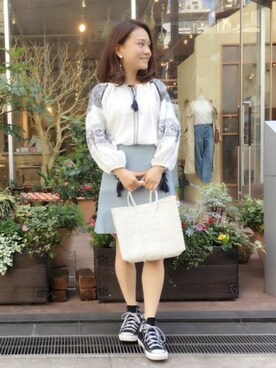 flowerさん（レディース・148cm）の春コーディネート