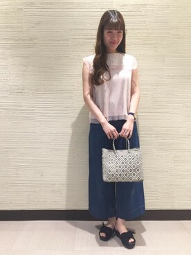 flowerさん（レディース・169cm）の春コーディネート