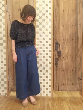 flowerさん（レディース・162cm）の春コーディネート