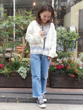 flowerさん（レディース・148cm）の春コーディネート