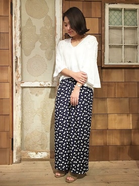 flowerさん（レディース・152cm）の春コーディネート