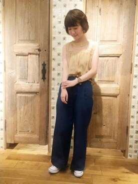 flowerさん(レディース・162cm)の春コーディネート