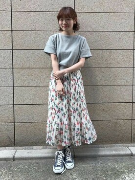 flowerさん（レディース・151cm）の春コーディネート