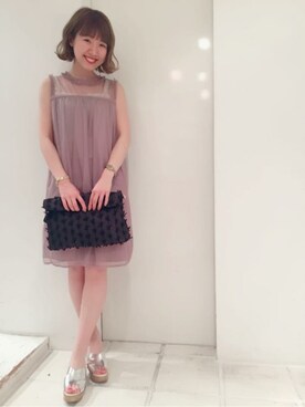 flowerさん（レディース・162cm）の春コーディネート