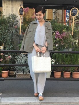 flowerさん（レディース・153cm）の春コーディネート