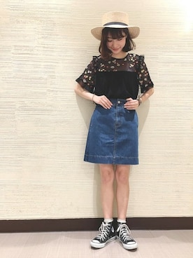 flowerさん（レディース・159cm）の春コーディネート