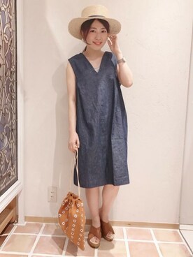 flowerさん（レディース・151cm）の春コーディネート