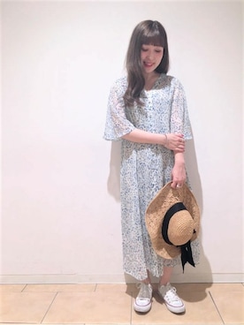 flowerさん（レディース・156cm）の春コーディネート