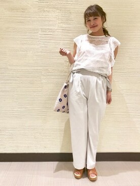 flowerさん（レディース・156cm）の春コーディネート