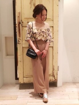 flowerさん（レディース・148cm）の春コーディネート