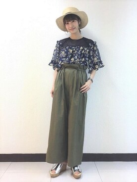 flowerさん（レディース・159cm）の春コーディネート