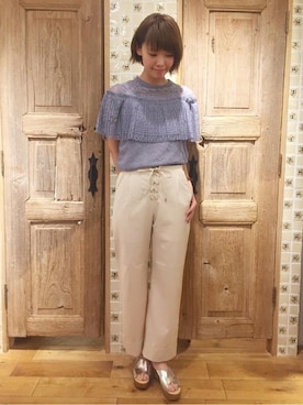 flowerさん（レディース・168cm）の春コーディネート