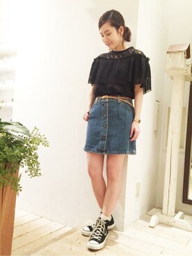 flowerさん（レディース・153cm）の春コーディネート