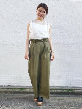 flowerさん(レディース・157cm)の春コーディネート