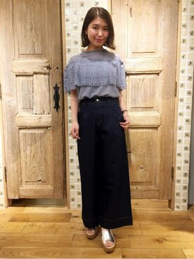 flowerさん（レディース・155cm）の春コーディネート