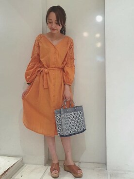 flowerさん（レディース・153cm）の夏コーディネート