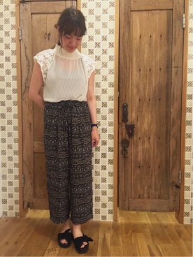 flowerさん（レディース・169cm）の夏コーディネート