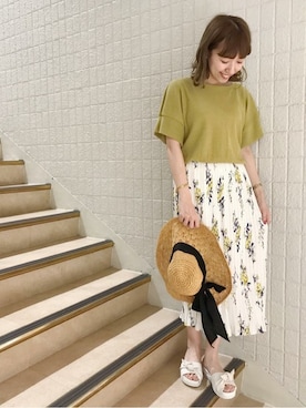 flowerさん（レディース・162cm）の夏コーディネート