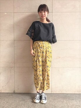 flowerさん（レディース・158cm）の夏コーディネート