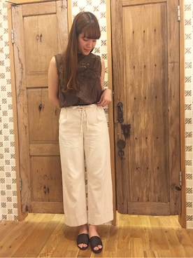 flowerさん（レディース・169cm）の夏コーディネート