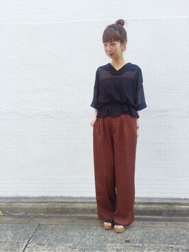 flowerさん(レディース・158cm)の夏コーディネート