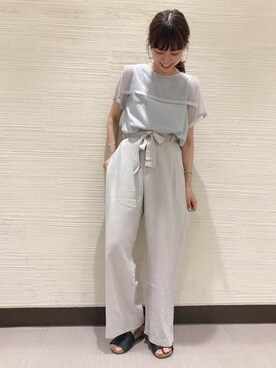 flowerさん（レディース・155cm）の夏コーディネート