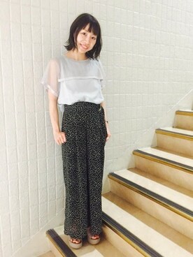 flowerさん（レディース・150cm）の夏コーディネート