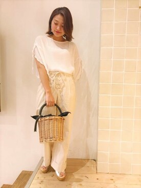 flowerさん（レディース・152cm）の夏コーディネート