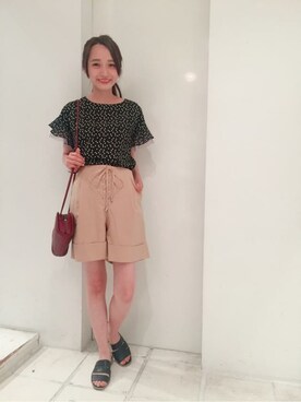 flowerさん（レディース・153cm）の夏コーディネート