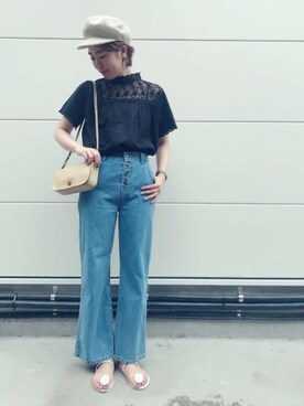 flowerさん（レディース・162cm）の夏コーディネート