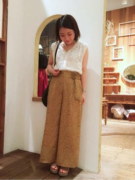 flowerさん（レディース・151cm）の夏コーディネート
