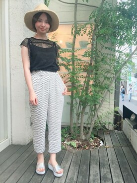 flowerさん(レディース・155cm)の夏コーディネート