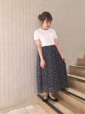 flowerさん（レディース・158cm）の夏コーディネート