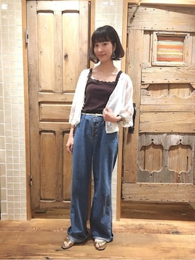 flowerさん(レディース・159cm)の夏コーディネート