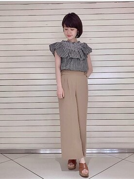 flowerさん(レディース・162cm)の夏コーディネート