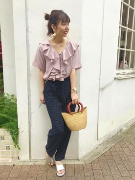 flowerさん(レディース・165cm)の夏コーディネート