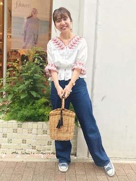 flowerさん（レディース・165cm）の夏コーディネート