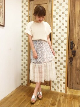 flowerさん(レディース・162cm)の夏コーディネート